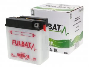 Batterie Fulbat 6V 6N11A-1B DRY inkl. Surepack