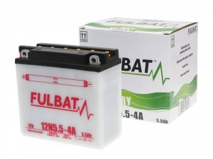 Batterie Fulbat 12N5,5-4A DRY inkl. Surepack