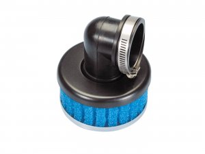 Luftfilter Polini Special Air Box Filter kurz 38mm 90 blau