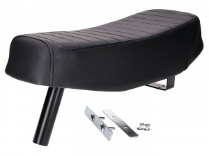 Sattel / Sitzbank 2er Buddy Seat schwarz fr Puch Maxi