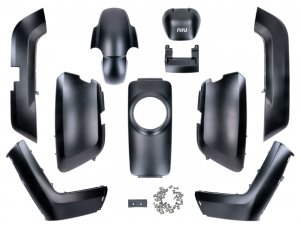 Verkleidungskit DMP 10-Teilig matt schwarz fr NIU-N1 NQI-Sport