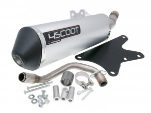 Auspuff Tecnigas 4SCOOT fr Piaggio Quasar Motor LC 125-200ccm