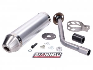 Endschalldmpfer Giannelli Aluminium fr Beta RR Enduro Motard 50 18-20