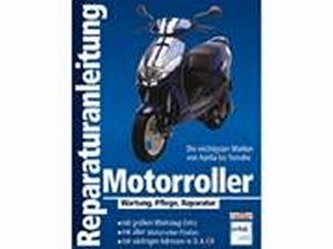 Buch Reparaturanleitung Motorroller Wartung, Pflege, Reparatur 160 Seiten, 250 Abbildungen