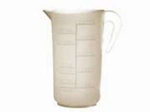 Messbecher PIAGGIO 100ml 2% Skala Liter/Gallonen ohne Deckel
