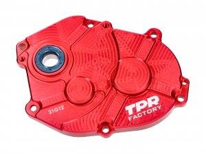 Getriebedeckel Racing TPR Factory CNC rot eloxiert fr Minarelli lang