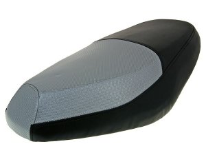Sitzbank schwarz / silber für China 50ccm 4T