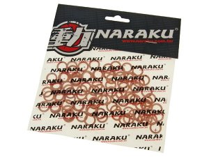 Dichtringe Kupfer Naraku 8x12x1,5mm 100 Stck