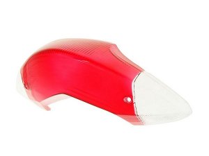 Rücklichtglas rot / weiß für MBK Mach G LC, Yamaha Jog 50 RR