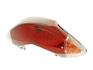 Rücklicht rot / weiß für MBK Mach-G, Yamha Jog 50 RR