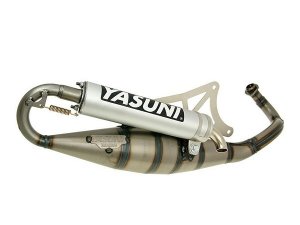 Auspuff Yasuni Scooter R Aluminium fr Piaggio