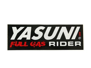 Aufkleber Yasuni Full Gas Rider 110x38mm